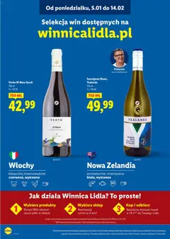 Pogląd oferty "Sauvignon Blanc, Yealands, 750 ml" - ważna od 05.01.2026 | Strona: 26