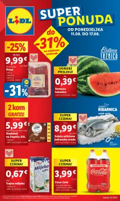 Katalog Lidl - Pregled kataloga iz trgovine Lidl, vrijedi od 11.08.2025