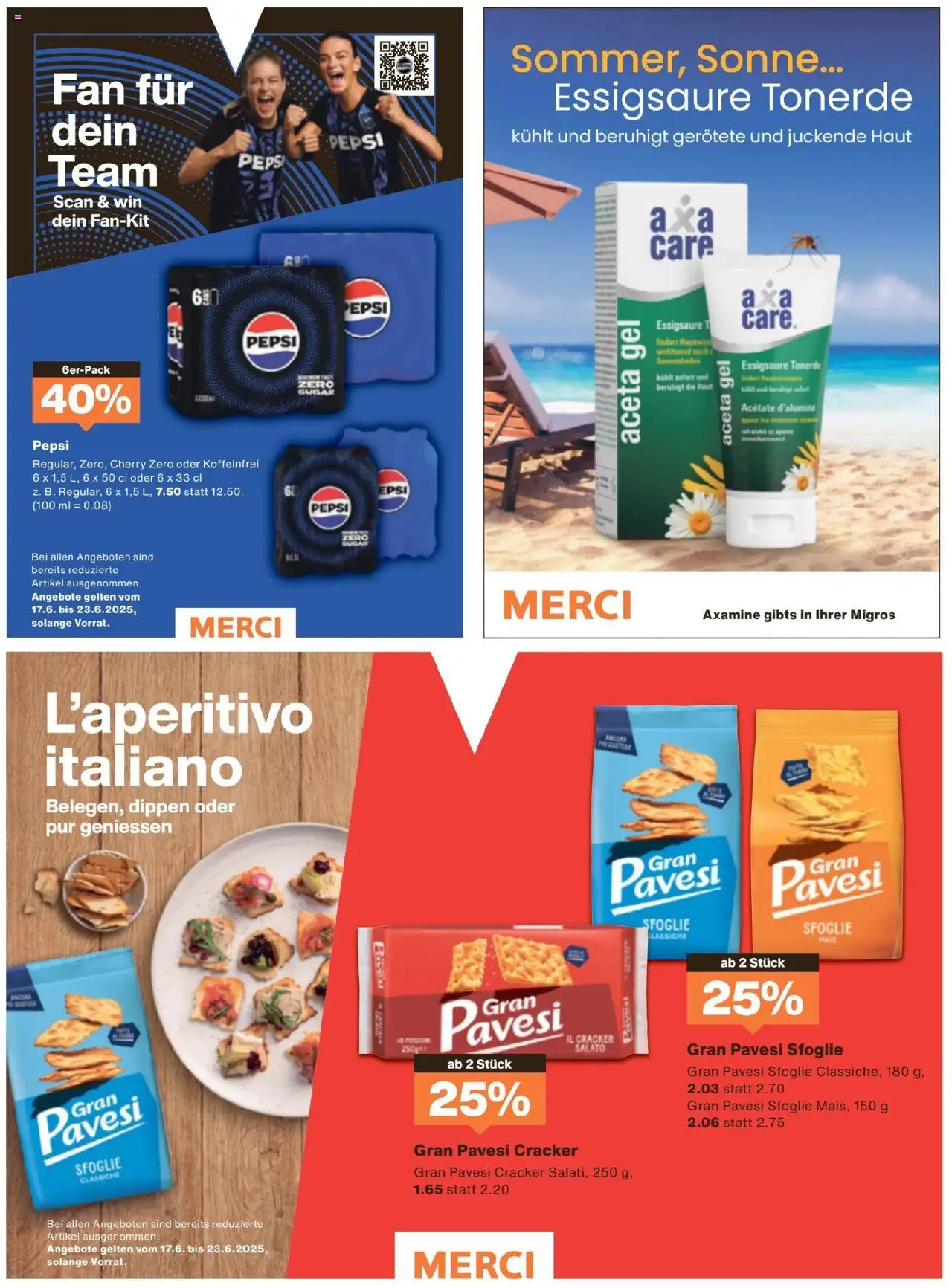 Migros Magazin ab 16.06.2025 | Seite: 18 | Produkte: Ridge