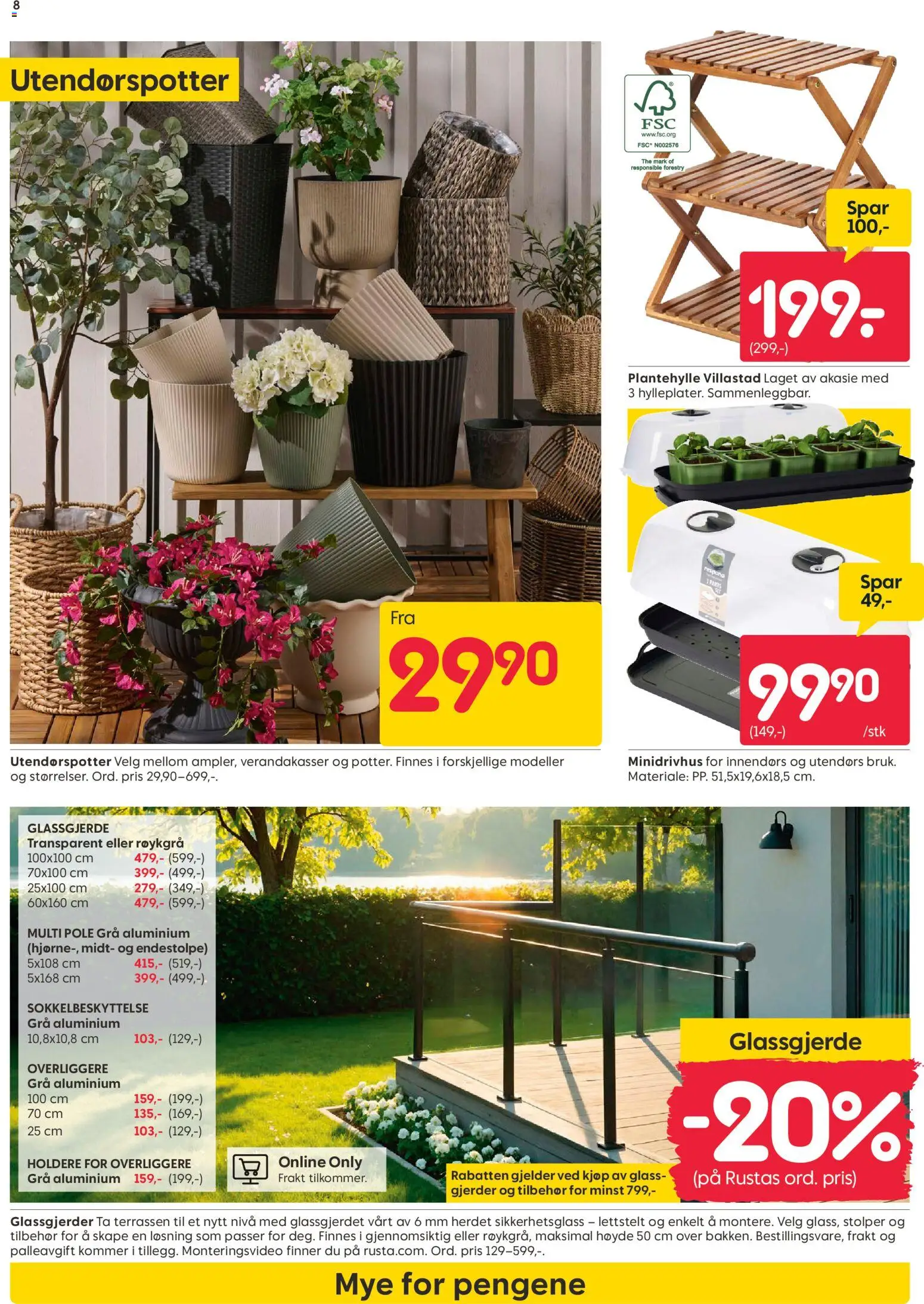 {H1} | Side: 8 | Produkter: Glass