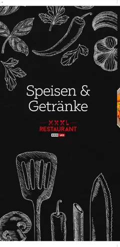 XXXLutz Aktuelle Speisekarte ab 15.05.2025 gültig