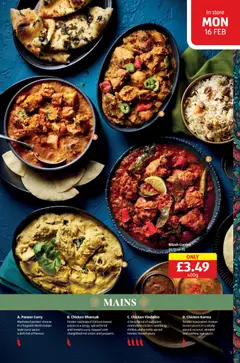 Preview of Aldi - Weekly offers UK Specialbuys valid from 19.02.2026 | Page: 3 | Products: Sauce, Chicken, Chicken breast, Cheese
