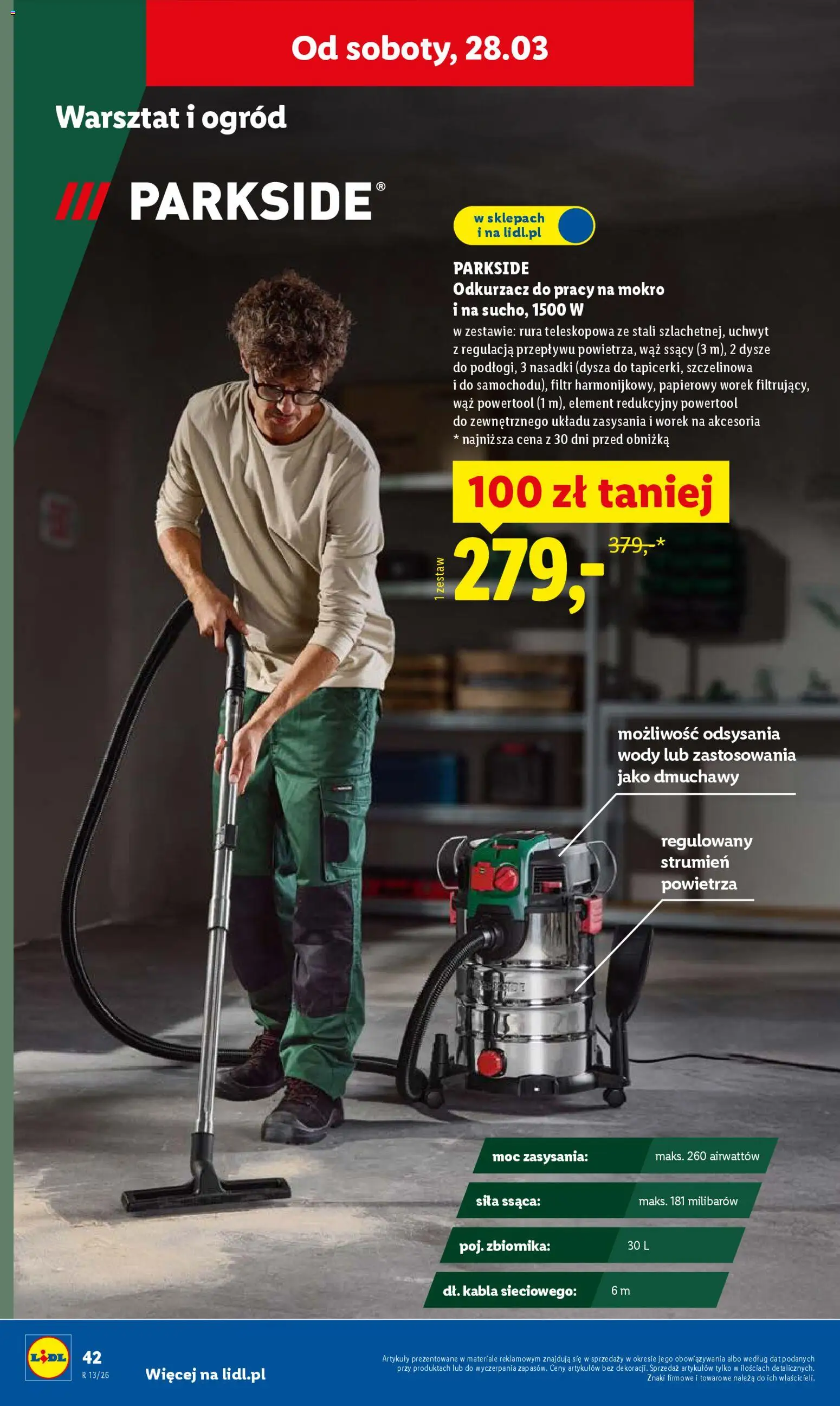 Lidl Polsko katalog od 23.03.2026 | Strana: 52 | Produkty: Parkside
