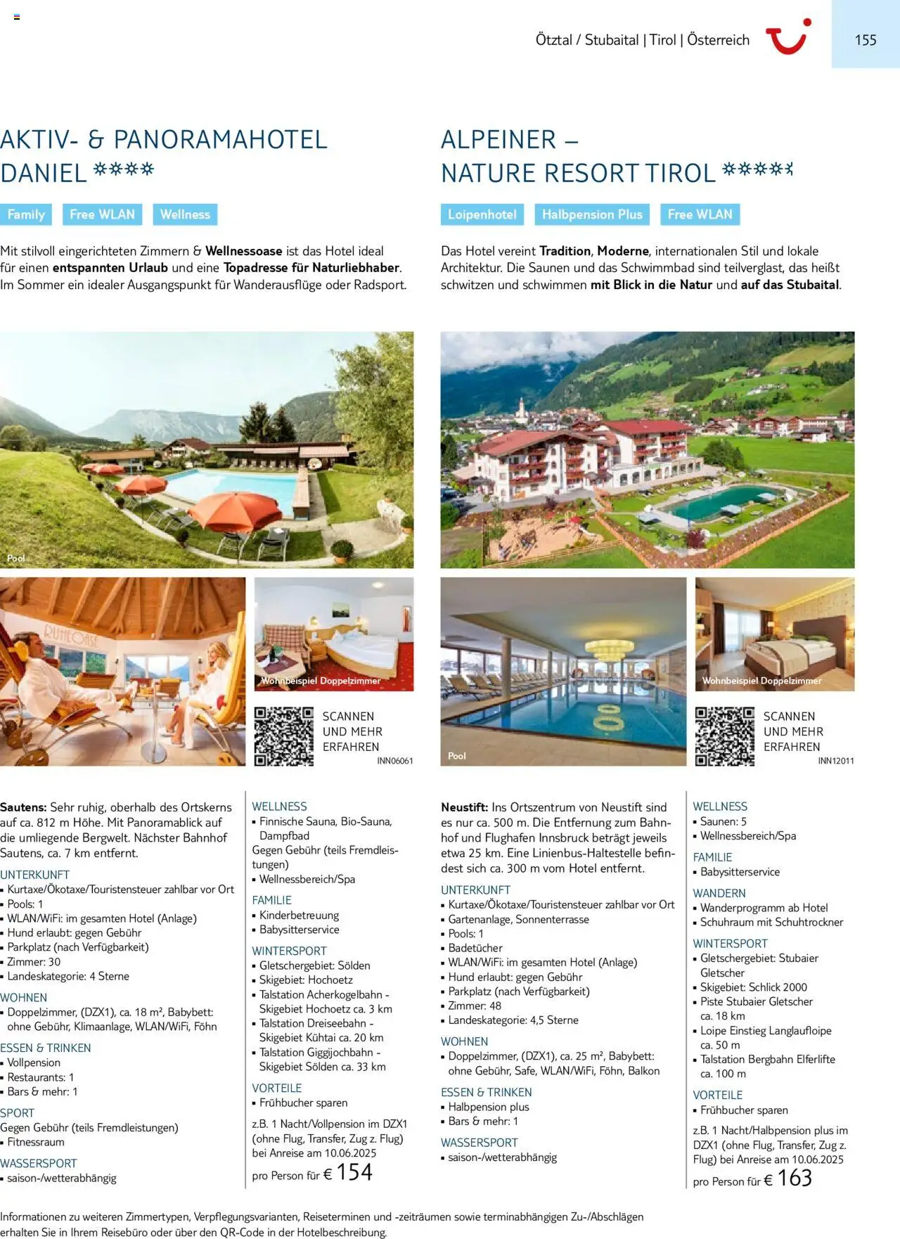 TUI Prospekt 	 – gültig ab 01.11.2024 | Seite: 155 | Produkte: Babybett, Föhn