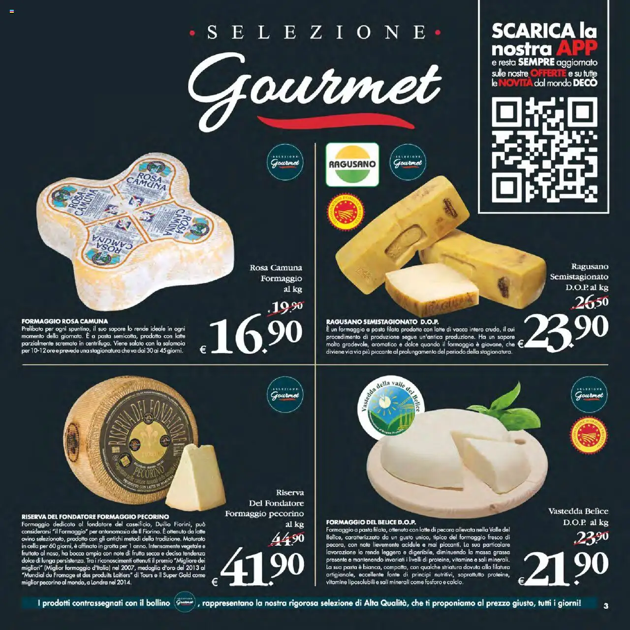 Volantino Decò del 12.08.2025 | Pagina: 3 | Prodotti: Frutta, Latte, Formaggio, Pasta