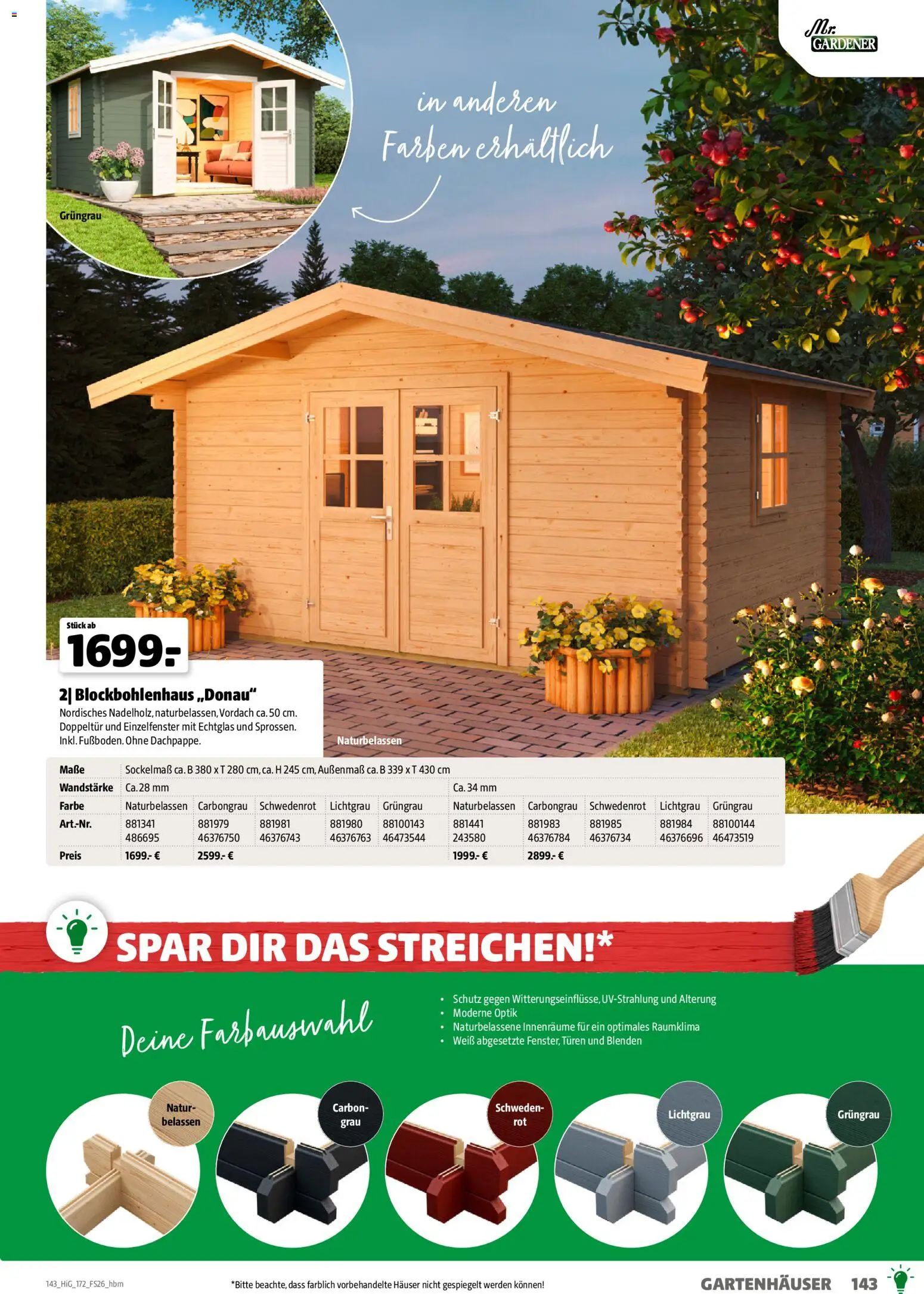 Hagebau Gartengestaltungsortiment – gültig ab 02.03.2026 | Seite: 143