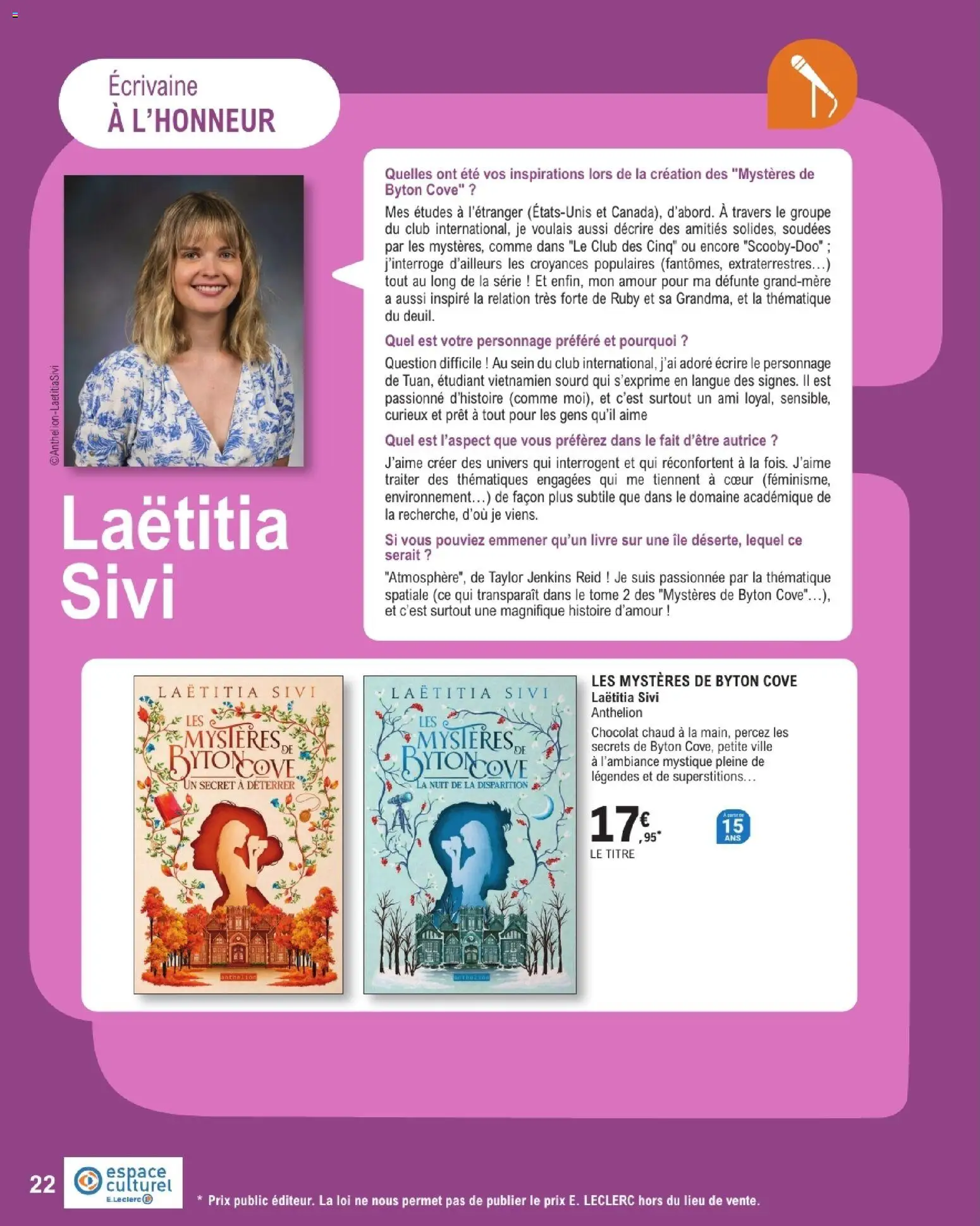 {H1} | Page: 22 | Produits: Chocolat, Livre