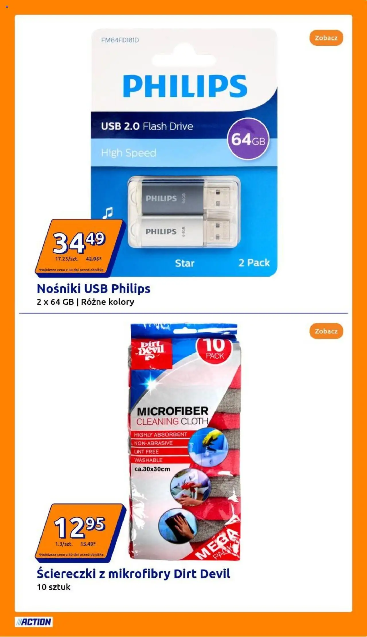 Action Gazetka od 13.08.2025 | Strona: 7 | Produkty: USB