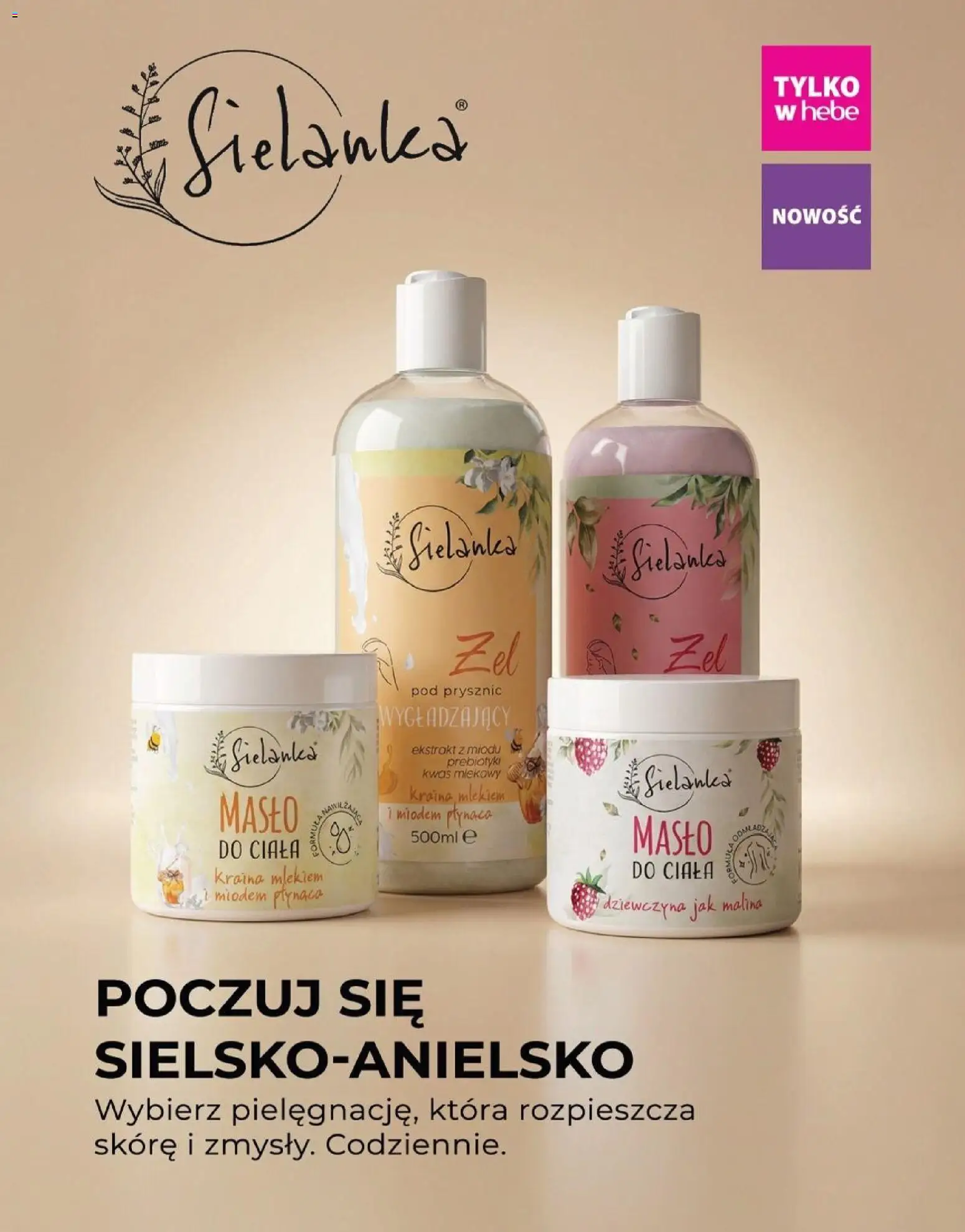 Hebe gazetka - Magazyn od 01.03.2026 | Strona: 49 | Produkty: Malina, Prysznic, Masło, Żel pod prysznic