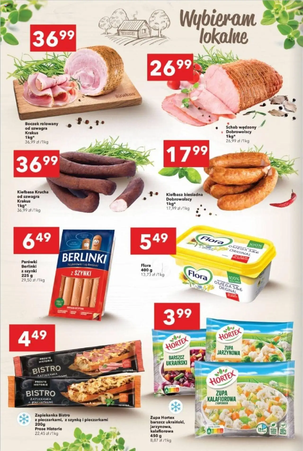 Lewiatan gazetka - Katowice od 12.06.2025 | Strona: 2 | Produkty: Kiełbasa, Zupa jarzynowa, Szynka, Zupa