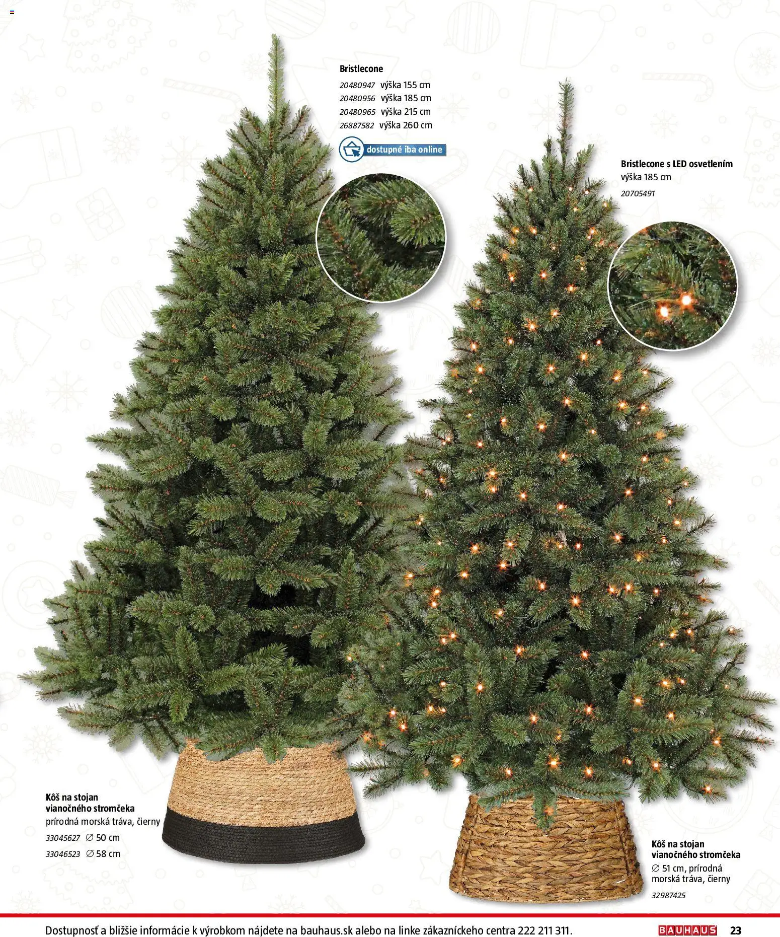 Nové Bauhaus akcie – leták je platný od 21.11.2025 | Strana: 23 | Produkty: Led, Kôš