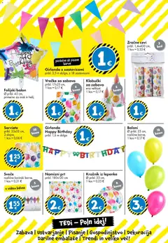 TEDi katalog akcije – veljaven od 18.03.2026 | Stran: 32 | Izdelki: Kos, Svece