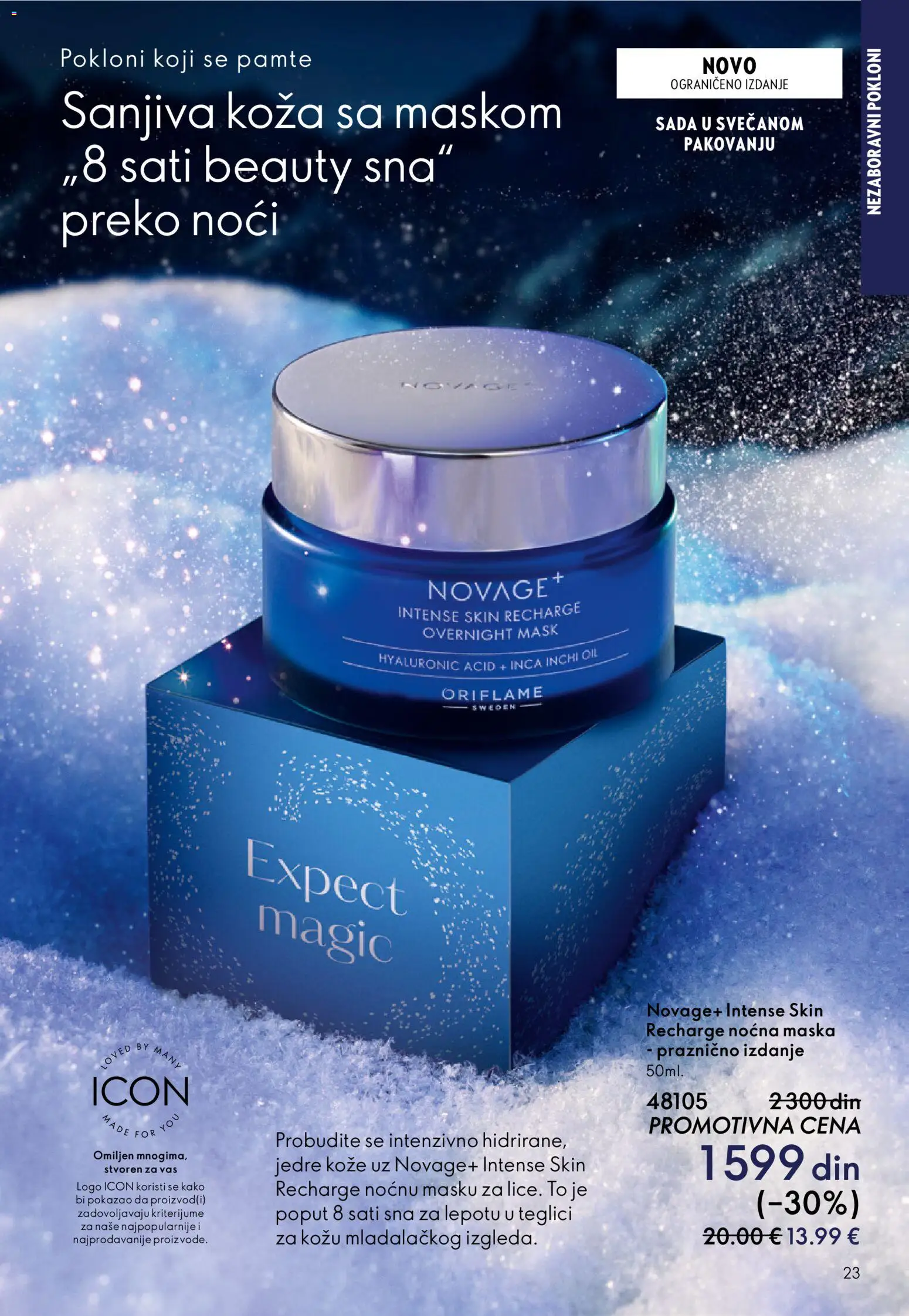 Oriflame katalog - važi od 10.12.2025 | Strana: 23 | Proizvode: Maska