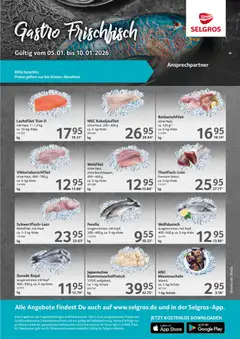 Selgros Fischtheke ab 05.01.2026 gültig