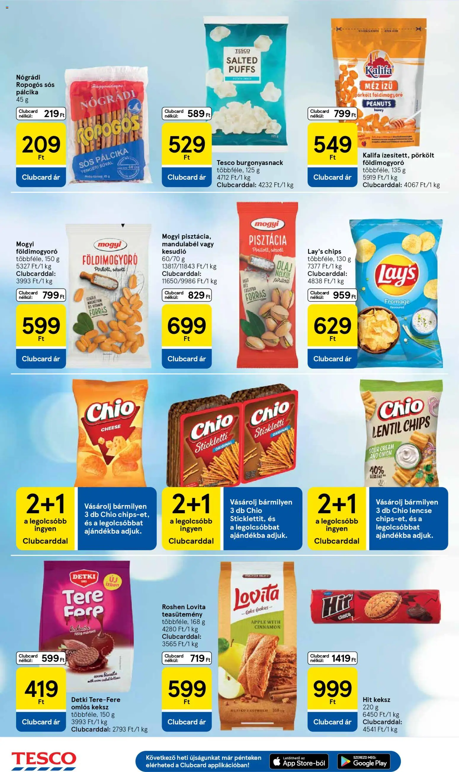 Tesco akciós ujság - amely érvényes a következő dátumtól: 05.02.2026 | Oldal: 24 | Termékek: Pisztácia, Méz, Teasütemény, Lencse