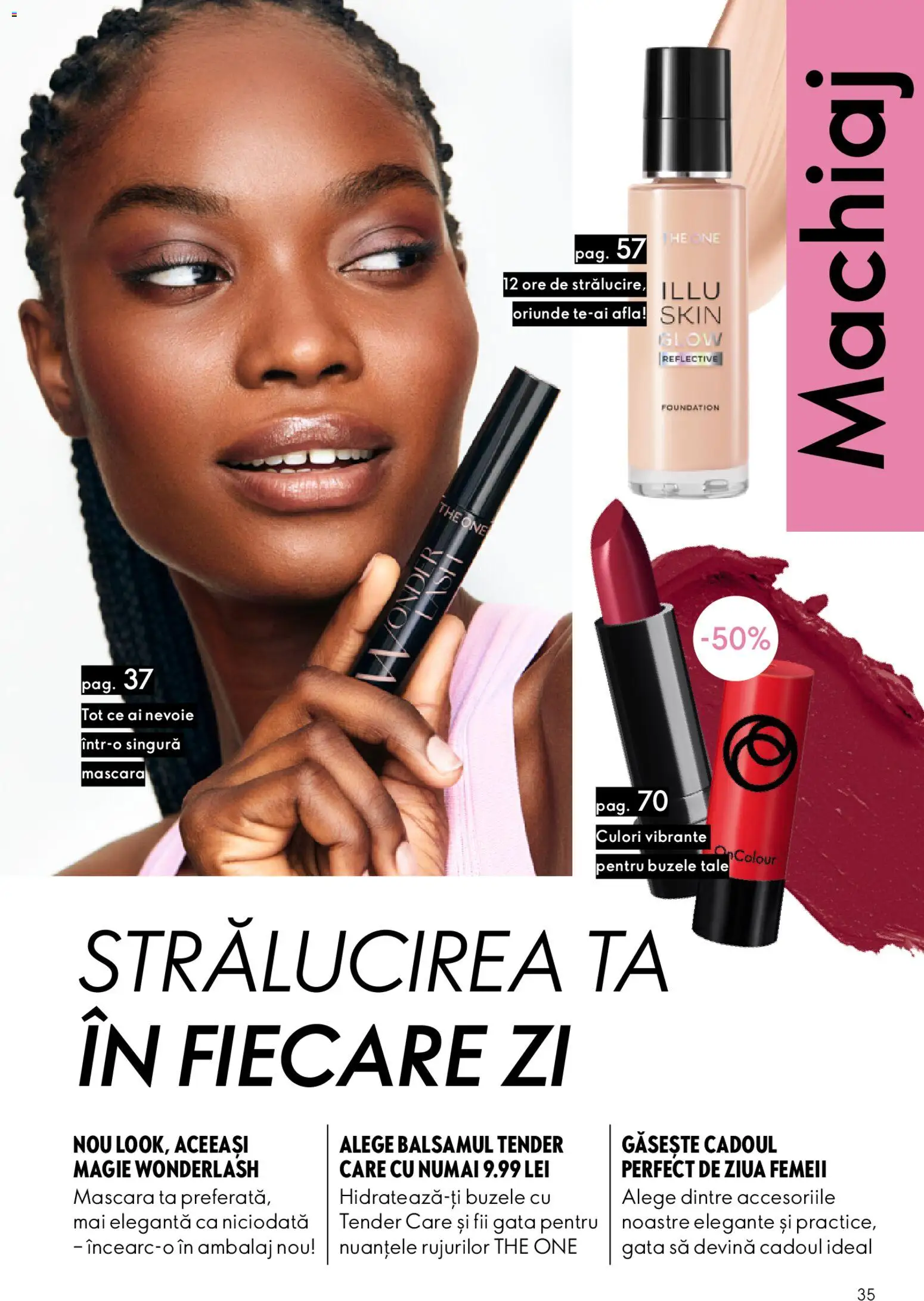 Noul catalog Oriflame – valabil de la 11.02.2026 | Pagină: 35 | Produse: Machiaj, Mascara