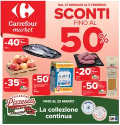 Anteprima del volantino Carrefour Market - Pomezia catalogo valido a partire dal 27.01.2026