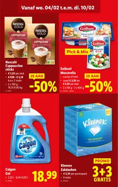 Galbani Mozzarella, cucina of mini - Voorbeeld van een folder van Lidl, geldig van 04.02.2026 | Pagina: 27