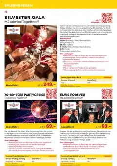 Billa Kreuzfahrten Rundreisen Erlebnisreisen 11/12-25 ab 24.11.2025 gültig | Seite: 22