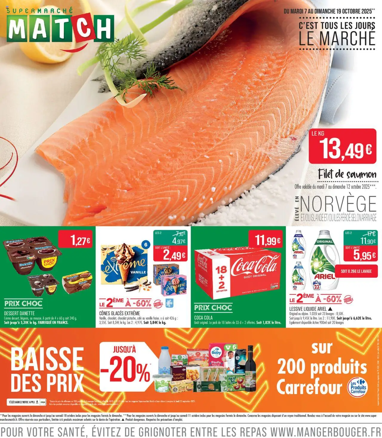 {H1} | Page: 1 | Produits: Noisettes, Lessive, Café, Pommes