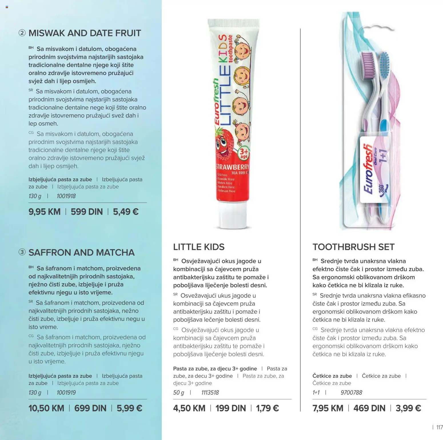 Farmasi katalog - važi od 01.03.2026 | Strana: 117 | Proizvode: Jagode, Pasta za zube