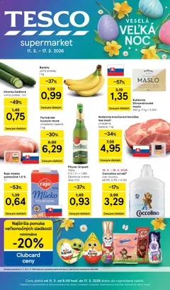 Tesco leták platný od 11.03.2026