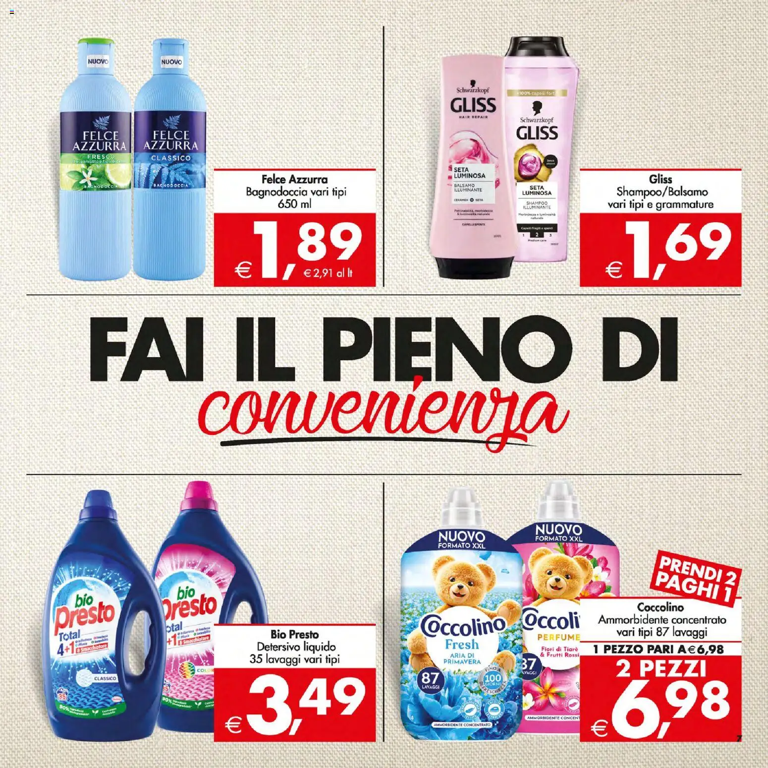 Volantino Decò del 05.01.2026 | Pagina: 7 | Prodotti: Illuminante, Shampoo, Ammorbidente, Smacchiatore