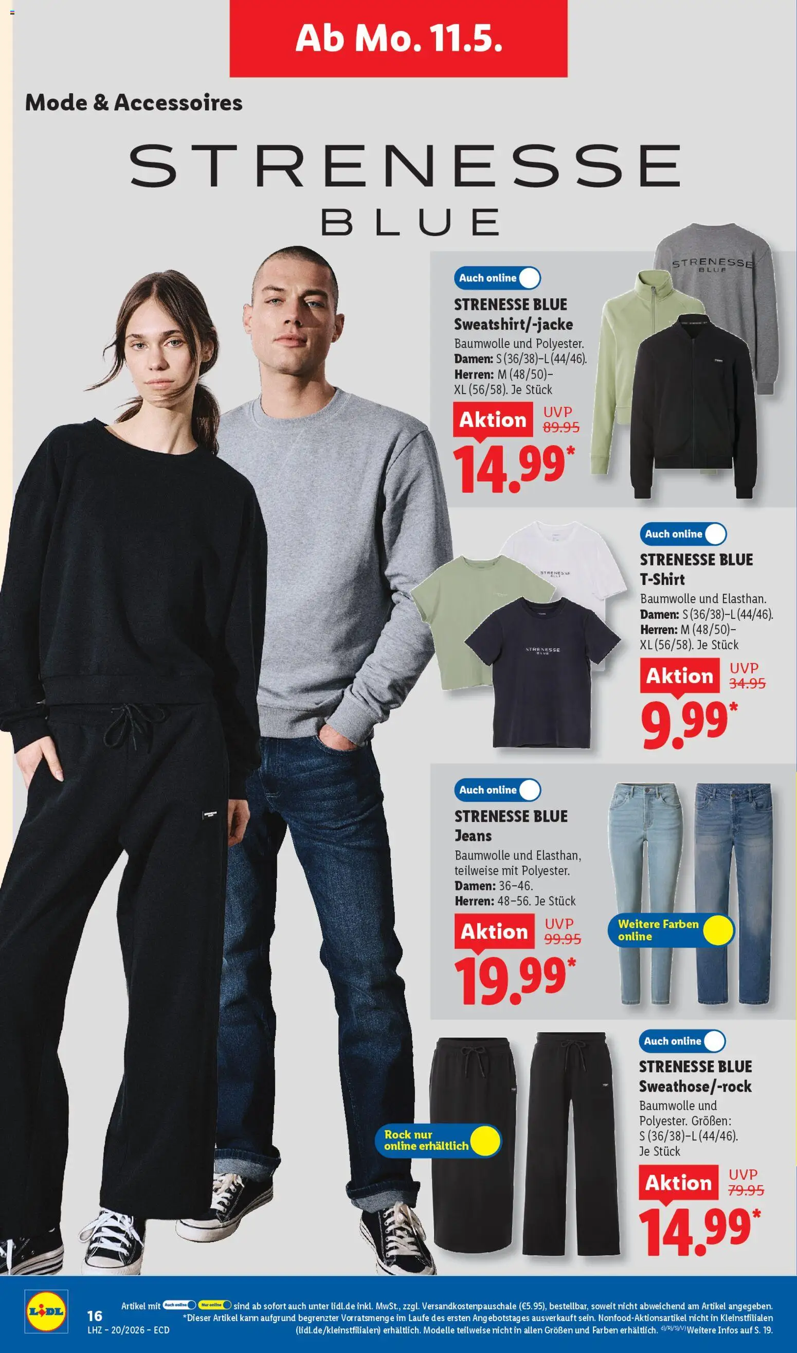 Lidl Prospekt – gültig ab 11.05.2026 | Seite: 8 | Produkte: Rock, Jeans