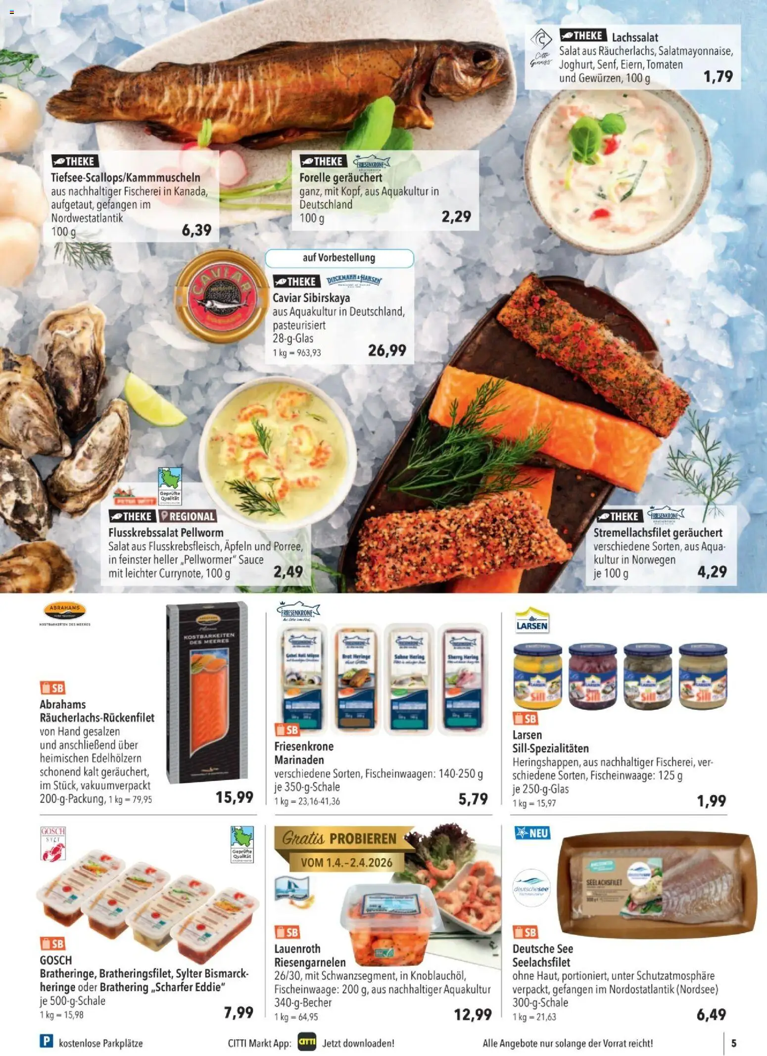 CITTI tilbudsavis – gyldig fra 01.04.2026 | Side: 5 | Produkter: Salat