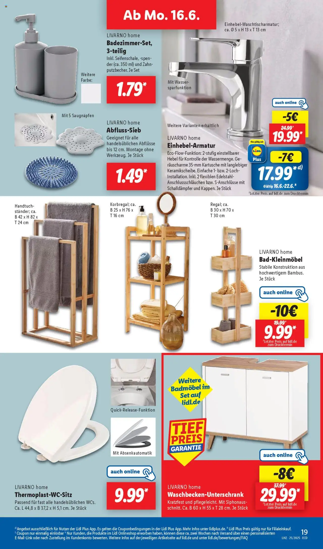 Lidl Prospekt 	 - gültig ab dem 16.06.2025 | Seite: 25 | Produkte: Mixer, Wasser