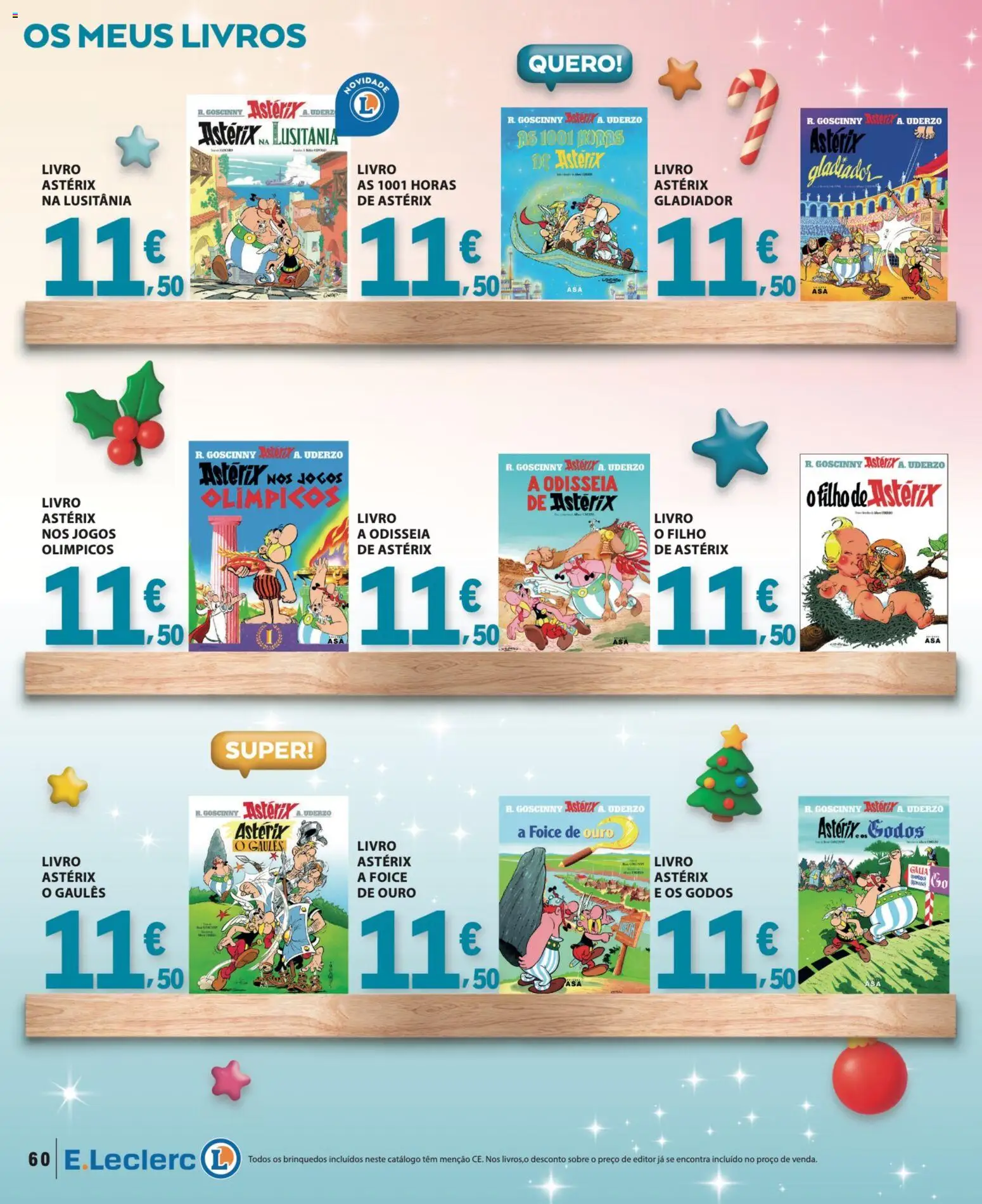 E.Leclerc Brinquedos de Natal │ válido de 11.11.2025 | Página: 60 | Produtos: Jogos