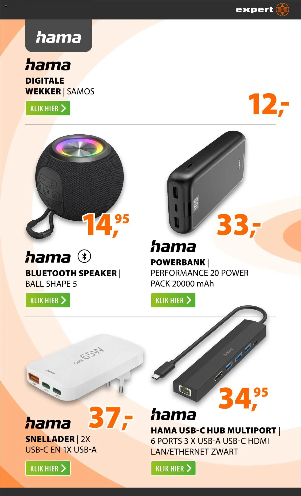  | Pagina: 12 | Producten: Wekker, Speaker, Bluetooth