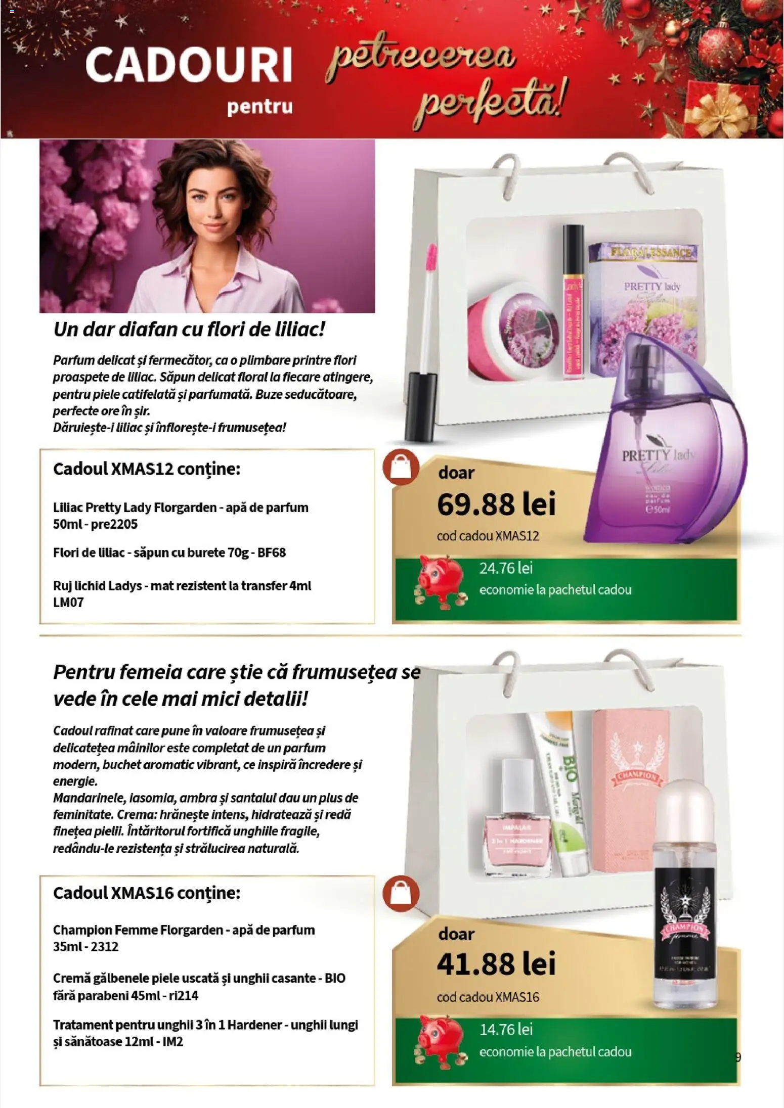 Noul catalog Lady’s – valabil de la 10.11.2025 | Pagină: 11 | Produse: Parfum, Burete, Ruj, Cremă