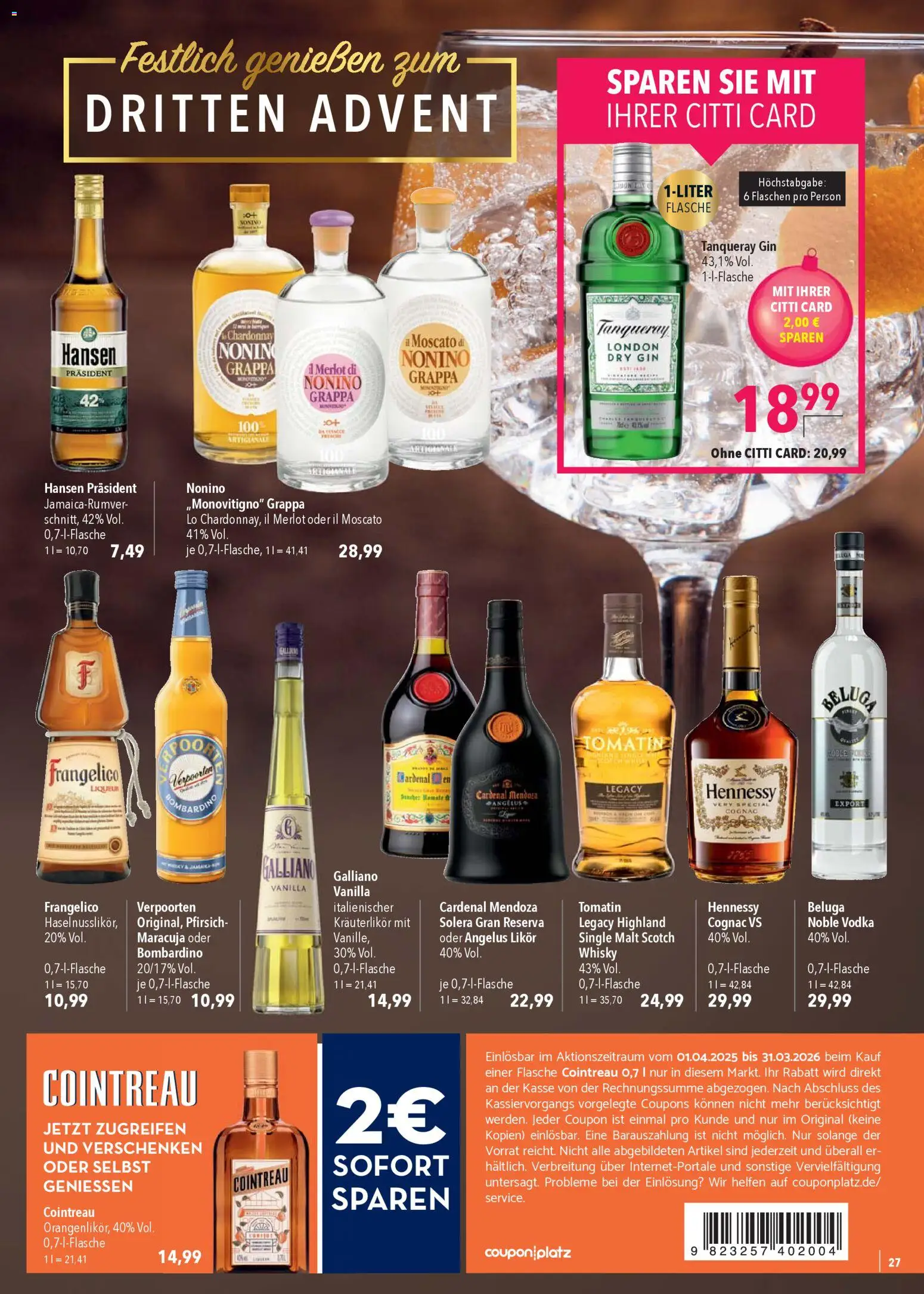 CITTI Markt Prospekt 	 – gültig ab 10.12.2025 | Seite: 27