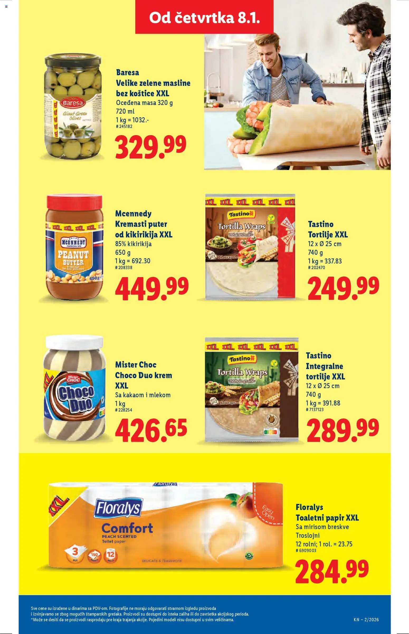 Lidl katalog - važi od 08.01.2026 | Strana: 31 | Proizvode: Masline, Puter