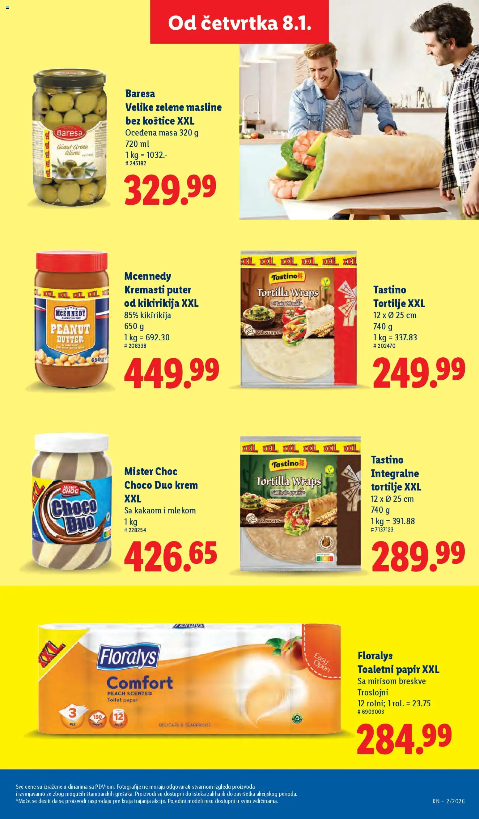 Lidl katalog - važi od 08.01.2026 | Strana: 31 | Proizvode: Masline, Puter