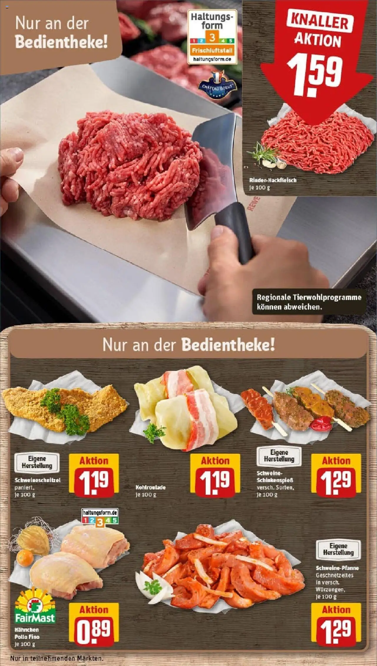 Rewe prospekt Köln / Lövenich	 – gültig ab 19.10.2025 | Seite: 12 | Produkte: Hahnchen, Hackfleisch