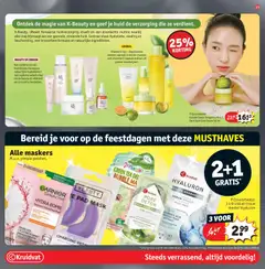 Kruidvat folder week 51 - Voorbeeld van een folder van Kruidvat, geldig van 16.12.2025 | Pagina: 27 | Producten: Masker, Kan