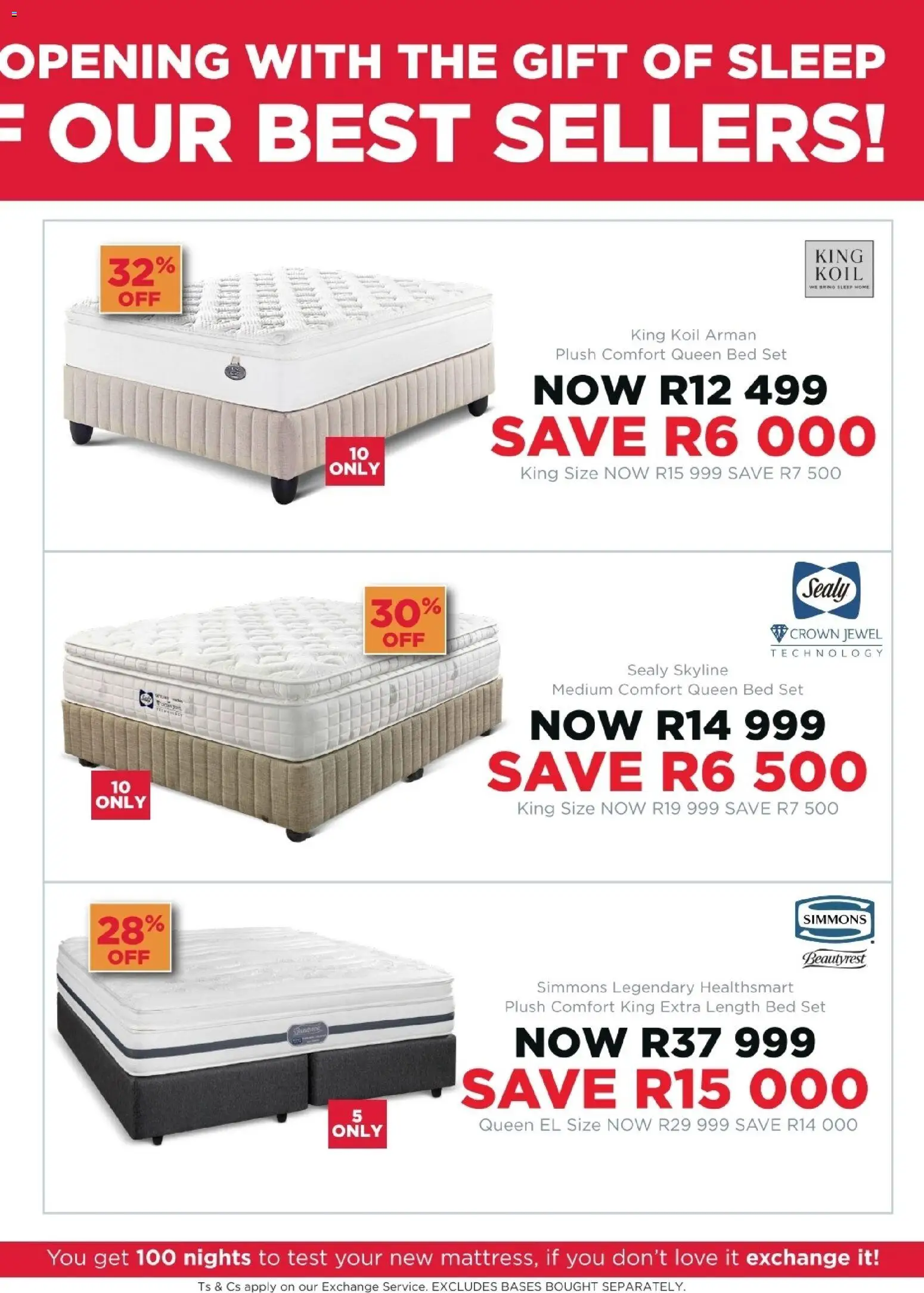 New Dial-a-Bed catalogue – valid from 29.10.2025 | Page: 5 | Products: Queen bed, Bed