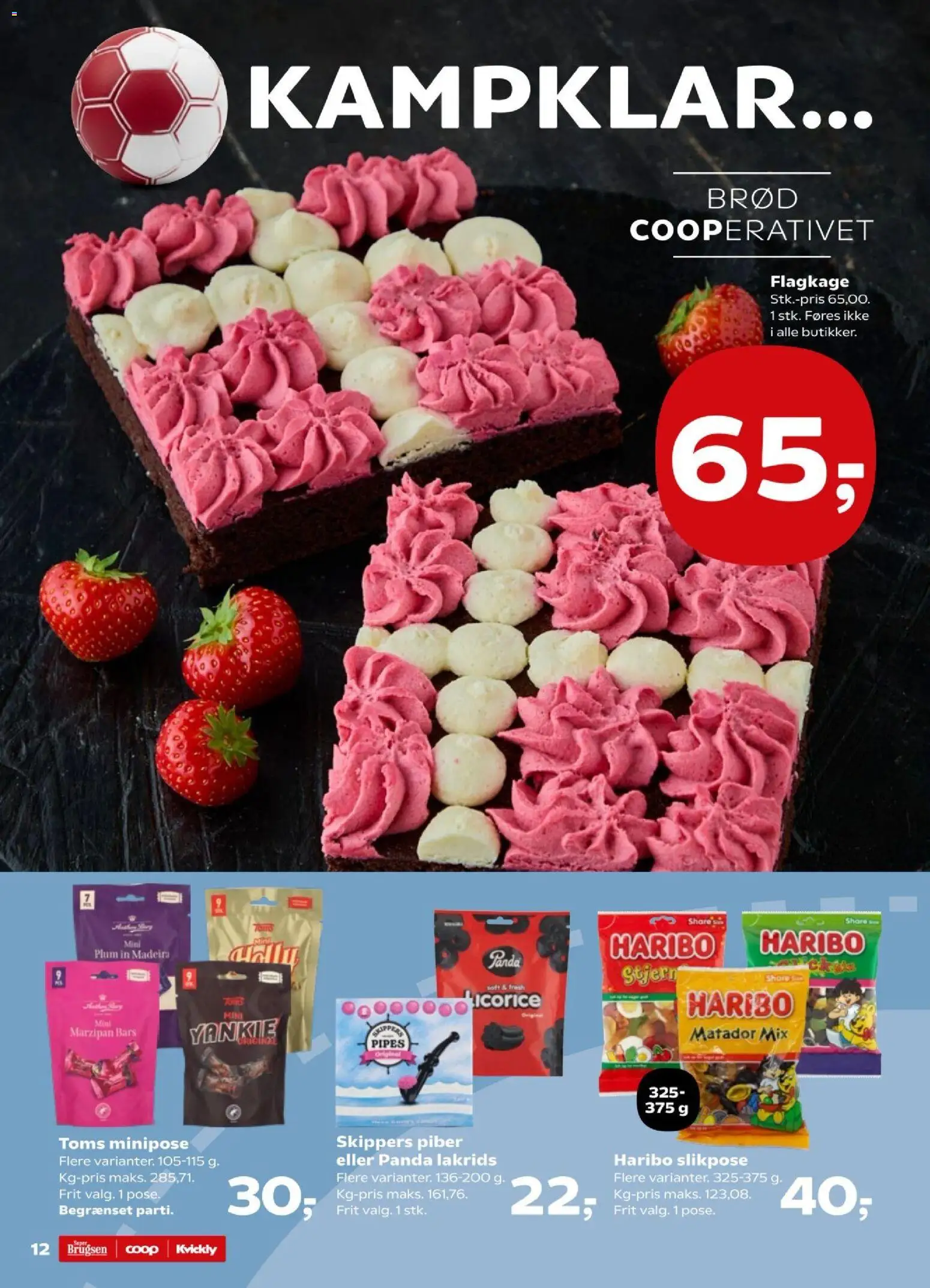 Super Brugsen tilbudsavis – gyldig fra 16.01.2026 | Side: 12 | Produkter: Brød, Lakrids