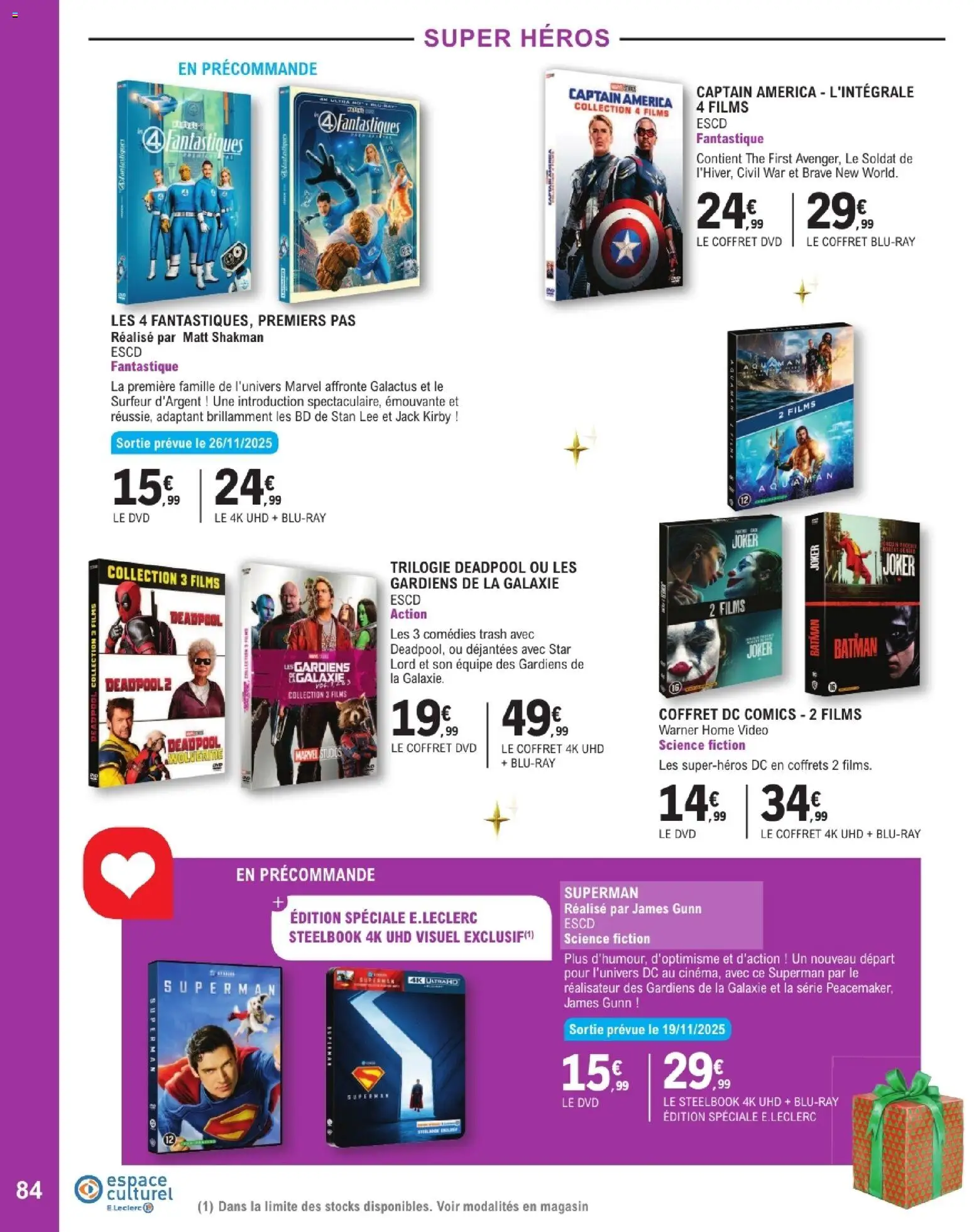 {H1} | Page: 84 | Produits: Vidéo, Thé