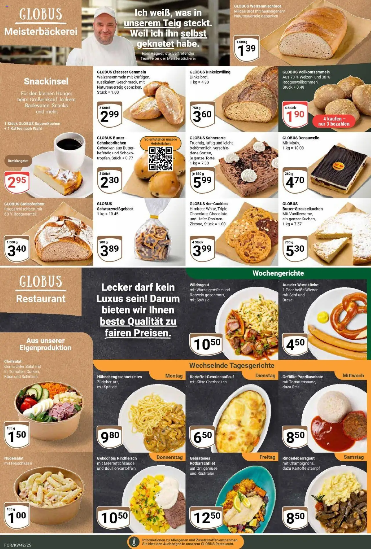 Globus prospekt Forchheim	 – gültig ab 12.10.2025 | Seite: 7 | Produkte: Butter, Rotwein, Schinken, Rindfleisch
