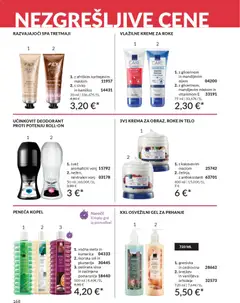 Avon katalog akcije – veljaven od 01.03.2026 | Stran: 172 | Izdelki: Gel za prhanje, Krema, Sol, Breskev