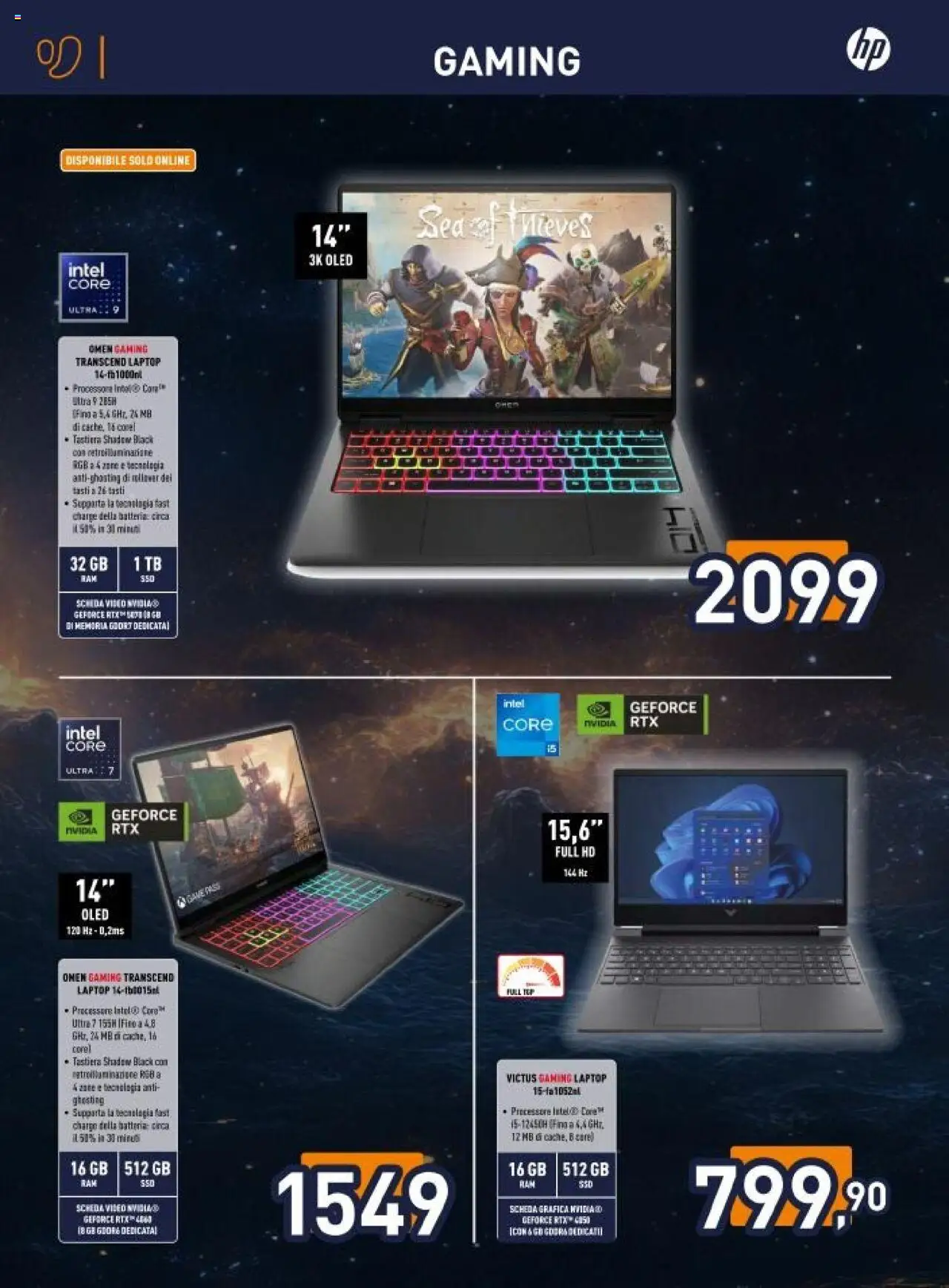 Volantino Unieuro del 13.10.2025 | Pagina: 6 | Prodotti: Laptop, Tastiera, Video, Batteria