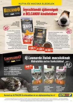 AlphaZoo akciós ujság - amely érvényes a következő dátumtól: 21.07.2025 | Oldal: 9