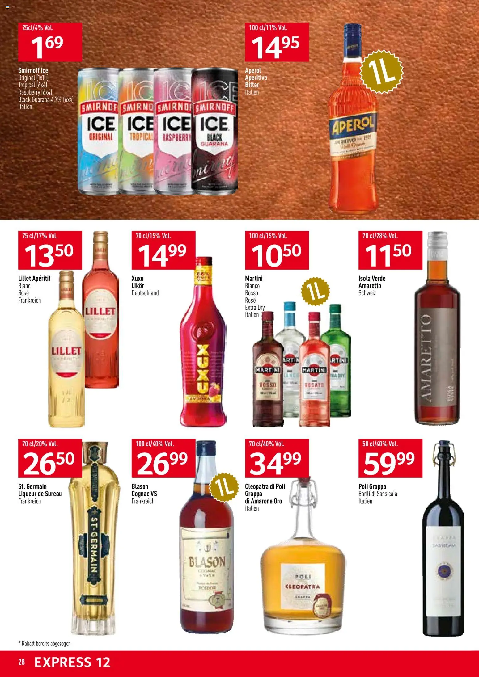 Prodega aktionen – gültig ab 16.03.2026 | Seite: 28 | Produkte: Likör
