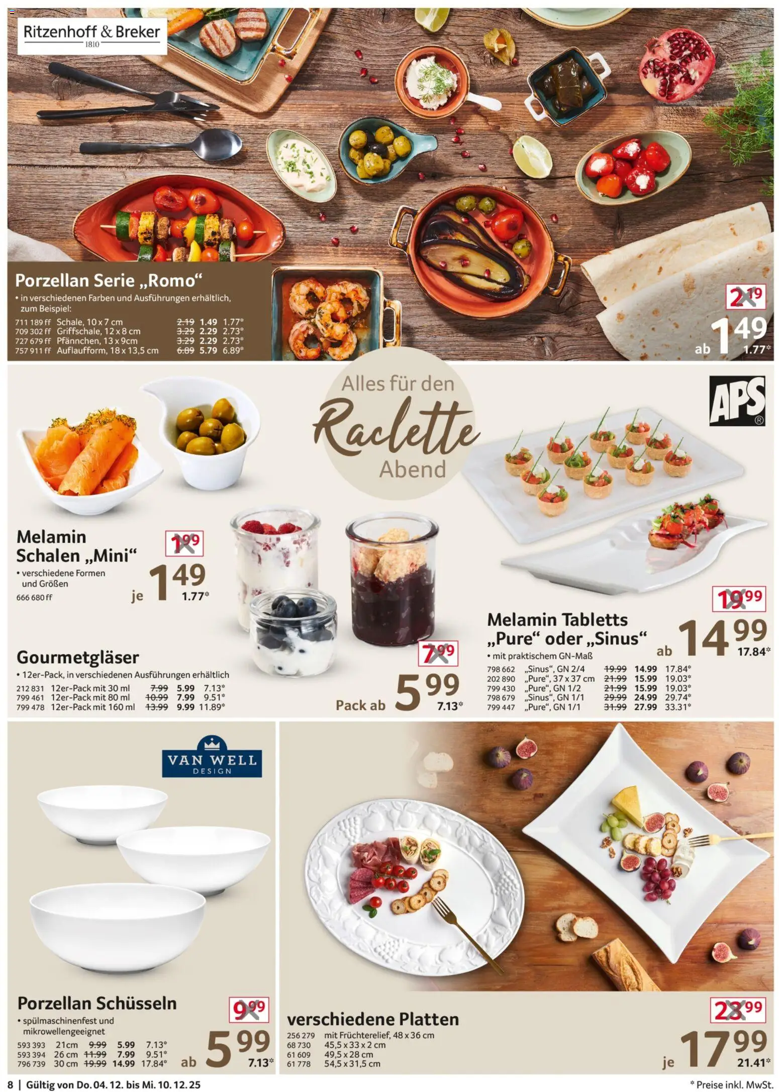 Selgros  Non Food – gültig ab 04.12.2025 | Seite: 8 | Produkte: Raclette