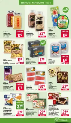 Wasgau Prospekt 	 ab 23.02.2026 gültig | Seite: 11 | Produkte: Iglo, Burger, Lachs, Fischstabchen
