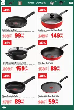 Ofertele Carrefour valabile de la 24.09.2025 | Pagină: 3 | Produse: Tigaie, Cratiță, Grill, Clătite