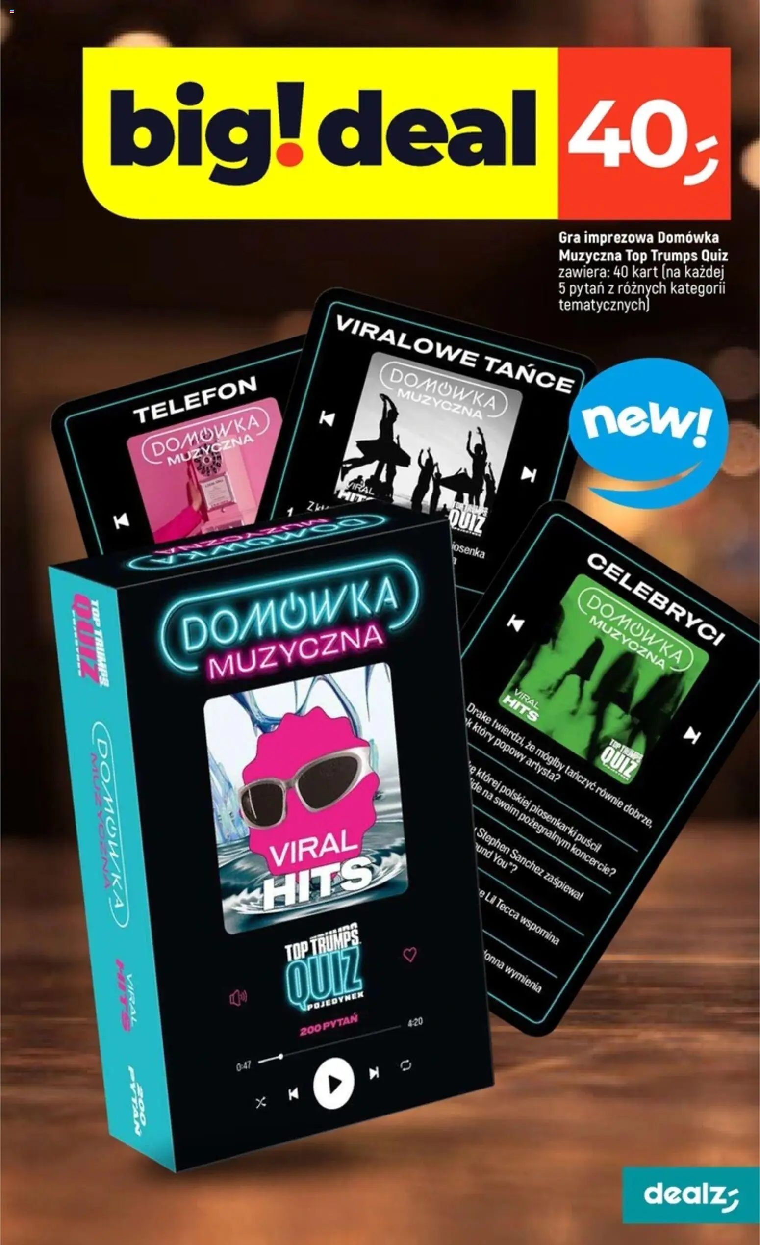 Dealz Gazetka od 27.12.2025 | Strona: 23 | Produkty: Top, Telefon, Gra